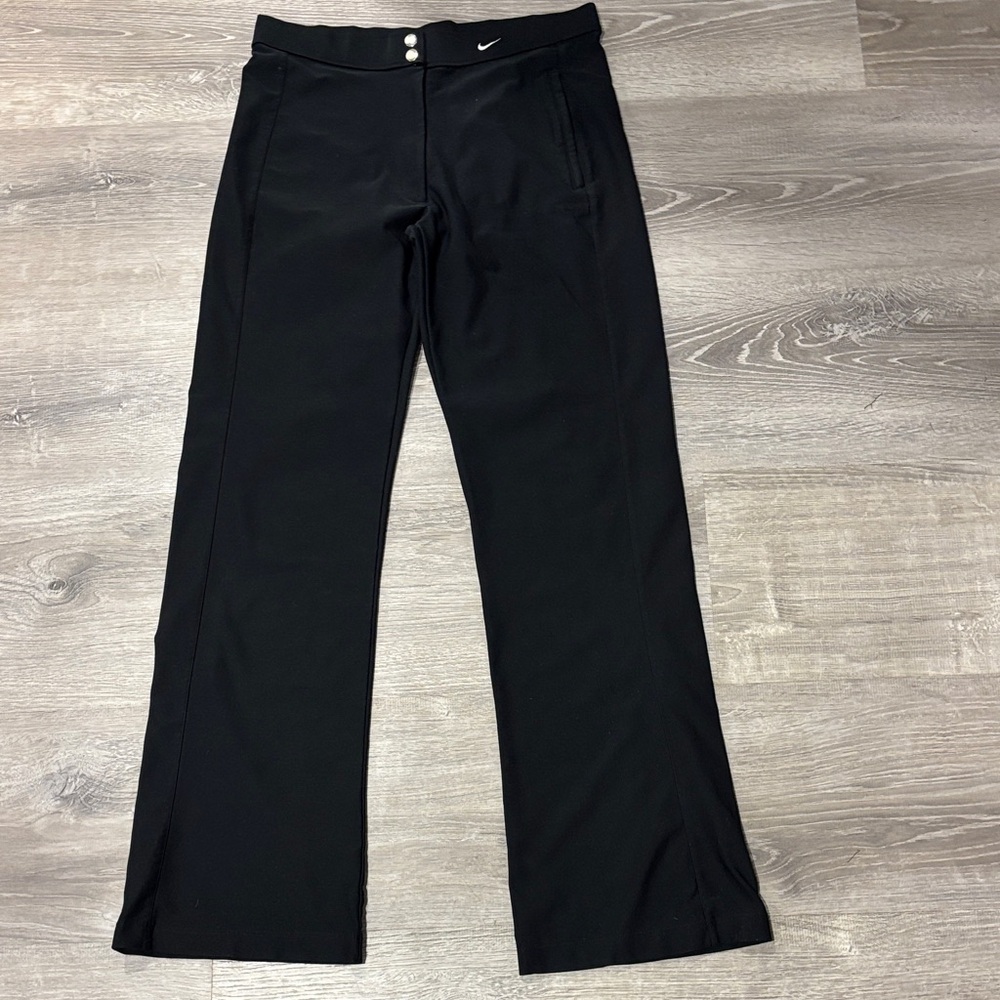Nike Black Wide-Leg Pants